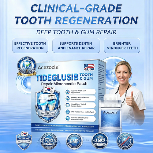 Your Smile~ Acezozla® 🦷 Tideglusib Fast‑Dissolving Tooth & Gum Repair Oral Strips ✨ (𝟓-𝐢𝐧-𝟏 💎 𝐑𝐞𝐛𝐮𝐢𝐥𝐝 𝐄𝐧𝐚𝐦𝐞𝐥 & 𝐃𝐞𝐧𝐭𝐢𝐧 • 𝐒𝐭𝐫𝐞𝐧𝐠𝐭𝐡𝐞𝐧 𝐆𝐮𝐦𝐬 • 𝐄𝐫𝐚𝐝𝐢𝐜𝐚𝐭𝐞 𝐓𝐚𝐫𝐭𝐚𝐫 & 𝐎𝐝𝐨𝐫 • 𝐖𝐡𝐢𝐭𝐞𝐧𝐢𝐧𝐠 • 𝐒𝐭𝐨𝐩 𝐓𝐨𝐨𝐭𝐡 𝐒𝐞𝐧𝐬𝐢𝐭𝐢𝐯𝐢𝐭𝐲)