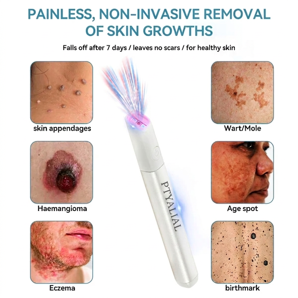✨Ptyalial™ All-in-One CO₂ Laser Eraser Pen | Removes Moles, Warts, Skin Flaws & Pigmentation