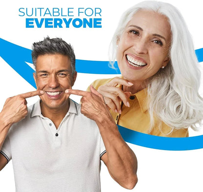 Easy Denture Set, Comfortable Smile Makeover - Made and Shipped from the USA🍀
